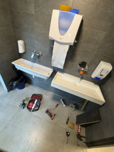 Photo de galerie - Changement Lavabo