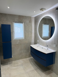 Photo de galerie - Rénovation complète de cette salle de bain clé en main au bout des clients ! ????