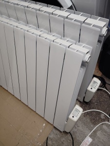 Photo de galerie - Réparation de la carte électronique sur un radiateur