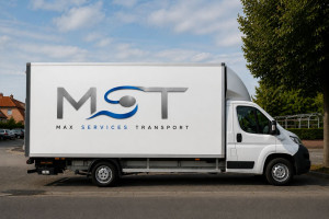 Photo de galerie - Mon camion 20m3 avec le projet de flocage
