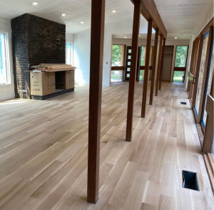 Photo de galerie - Pose de parquet