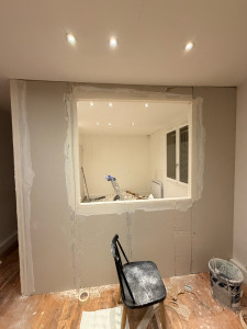 Photo de galerie - Plâtrerie - Murs - Plafonds