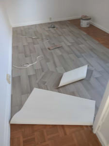 Photo de galerie - Pose de parquet - Revêtement de sol