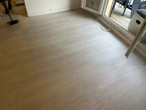 Photo de galerie - Pose de parquet avec sous couche 