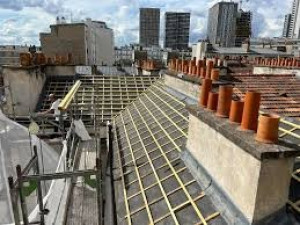 Photo de galerie - ?️ Préparation d’une toiture avant la pose des tuiles