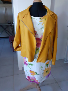 Photo de galerie - Veste et robe confection personnelle
