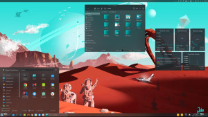 Photo de galerie - Installation machine Linux moderne sur un poste de travail