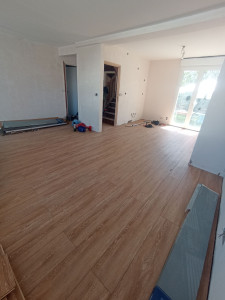 Photo de galerie - Pose de parquet - Revêtement de sol