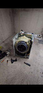 Photo de galerie - Changment croisillon et roulement 
samsung 8kg 6kg séchage 