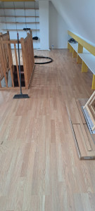 Photo de galerie - Pose de parquet - Revêtement de sol