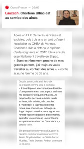 Photo de galerie - Aide a domicile 
lauzach et ses alentours 