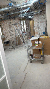 Photo de galerie - Passage de cables