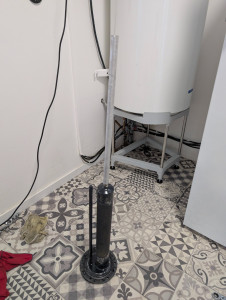 Photo de galerie - Nettoyage et remontage corps de chauffe sans calcaire avec anode neuve
