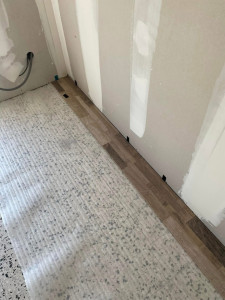 Photo de galerie - Pose de parquet - Revêtement de sol