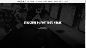 Photo de galerie - Création du site web d'une équipe de jeu vidéo Game 7 (Equipe Esport)
https://game7.fr/