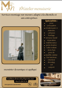 Photo de galerie - N'hésitez pas si vous avez besoin d'un menuisier :)