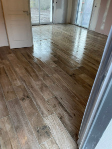 Photo de galerie - Pose parquet 
