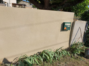 Photo de galerie - Mur en enduit