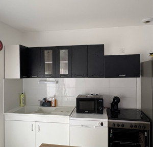 Photo de galerie - Montage et pose meuble haut cuisine 