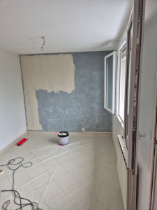 Photo de galerie - Ratissage enduit 
