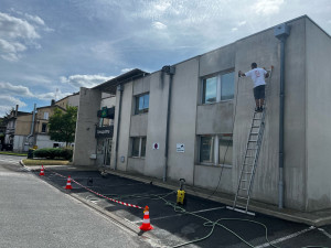 Photo de galerie - Nettoyage de façade 