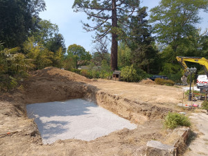 Photo de galerie - Terrassement piscine 