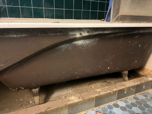 Photo de galerie - Remplacement de baignoire 