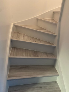 Photo de galerie - Revêtement escalier 
