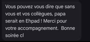 Photo de galerie - Retour d'une famille pour qui je travaille.  
