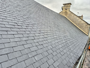 Photo de galerie - Pose de nouvelles ardoises