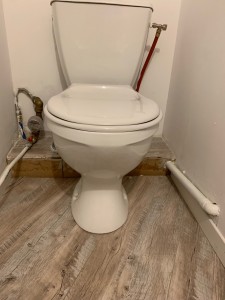 Photo de galerie - Installation toilette 