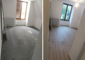 Photo de galerie - Pose de parquet