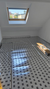 Photo de galerie - Pose de la sous-couche