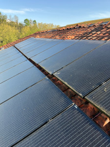 Photo de galerie - Dépose de panneaux solaire