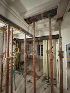 Photo de galerie - Ouverture dans un mur porteur