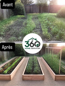 Photo de galerie - Création de potager