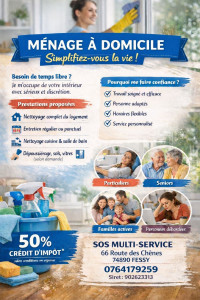 Photo de galerie - Ménage à domicile 