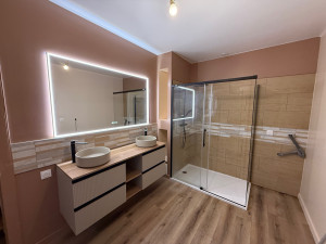 Photo de galerie - Réalisation d’une salle de bain
