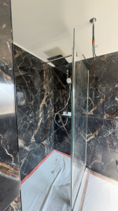 Photo de galerie - Création d’une douche