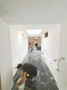 Photo de galerie - Rénovation 
placo 
enduits 
peinture 