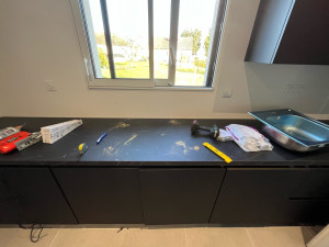 Photo de galerie - Installation d’un évier 