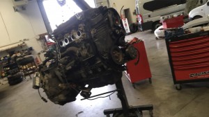 Photo réalisation - Réparation voiture - Quentin L. - Angers (Gouronnières) : Rénovation moteur Peugeot 206 2.2L Boite automatique 