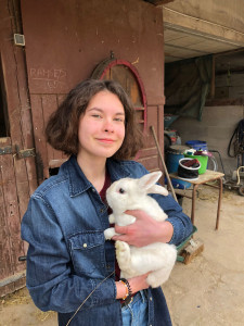 Photo de galerie - J'aime passer du temps avec les animaux de la ferme. 