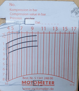 Photo de galerie - Prise de compression moteur essence 