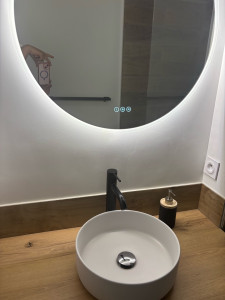 Photo de galerie - Vitre et évier 