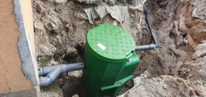 Photo de galerie - Pose station de relevage à Biganos