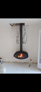 Photo de galerie - Pose de poêles et tubage et mise en service