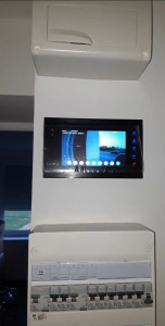 Photo de galerie - Installation caméra interphone 