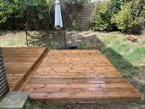 Photo de galerie - Pose de terrasse