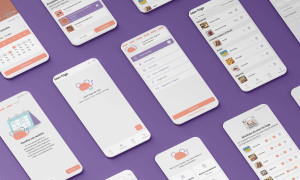 Photo de galerie - Design d’interface pour une application mobile autour de la gestion des repas et des aliments selon les préférences utilisateur